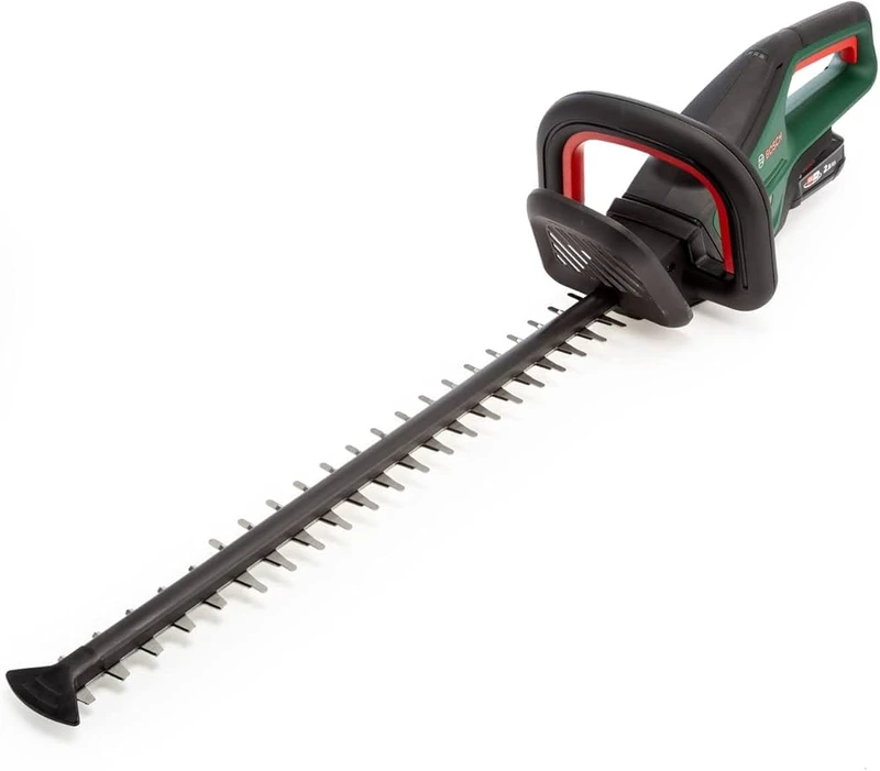 Image of Bosch UNIVERSALHEDGECUT 18V-55 P4A 18v Cordless Hedge Trimmer 550mm UNIVERSALHEDGECUT 18-55 Batteries: 1 x 2ah Li-ion