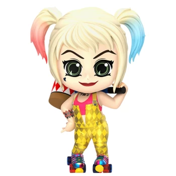 Image of Hot Toys DC Comics Birds of Prey Cosbaby Mini Figure Harley Quinn (Lock & Load Version) 11cm