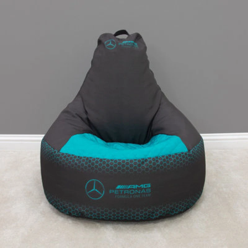 Image of Mercedes Hexagon Bean Bag Chair Bean Bags One Size Multi 38780399000