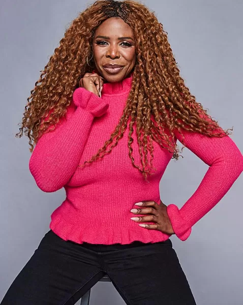 Image of Ted Baker Pipalee Pink Ruffle Jumper