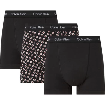 Image of Calvin Klein Pack Cotton Stretch Trunks - Holiday