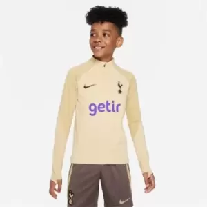 Image of Nike Tottenham Hotspur EU Drill Top 2023 2024 Juniors - Beige
