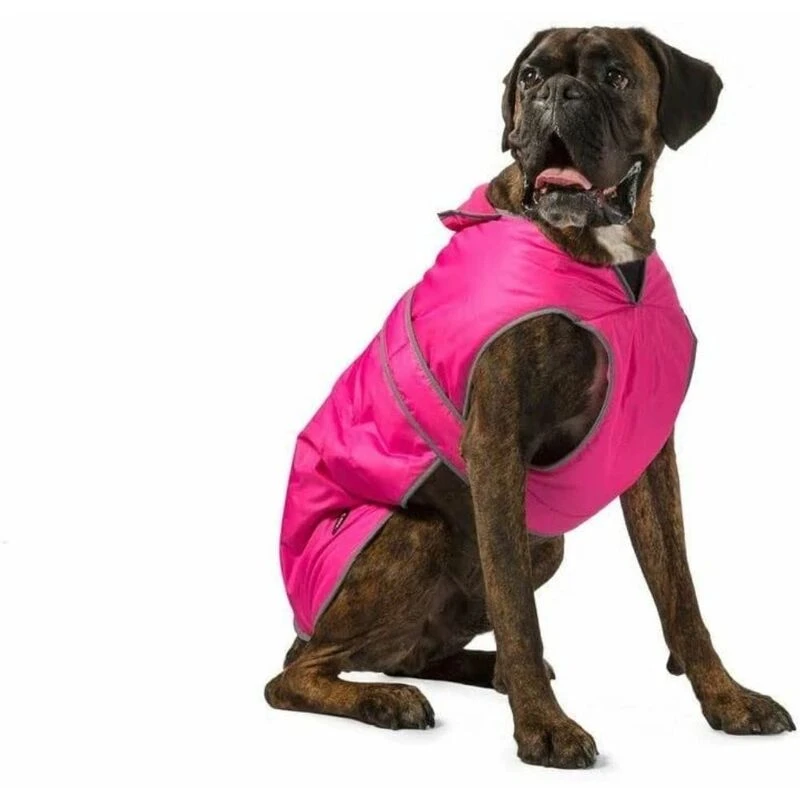 Image of Ancol Waterproof All Weather Stormguard Dog Coat Pink