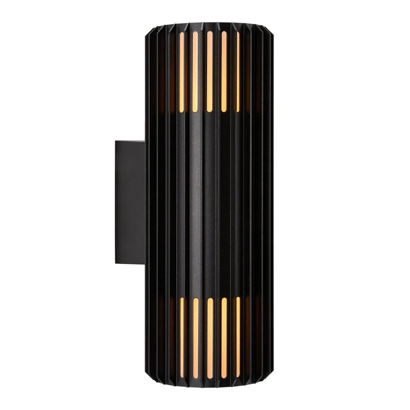 Image of Nordlux Nordlux Aludra Seaside Black Double Wall Light Black