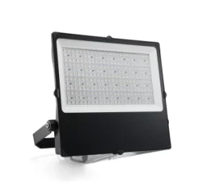 Image of GIOVE Outdoor LED Flood Light Black, IP66 66000lm 6000K 52.4x54.5x6.4cm