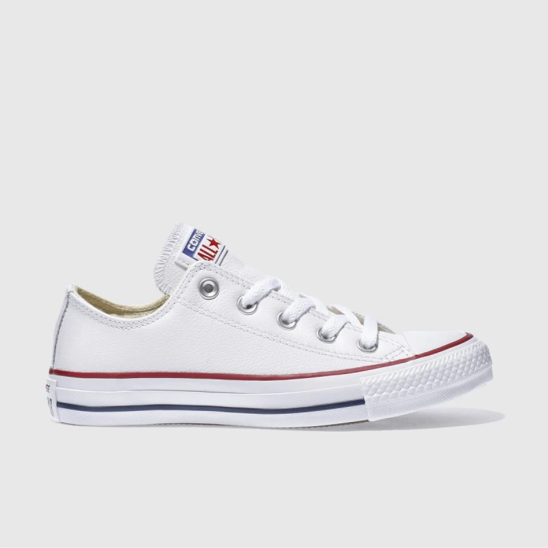 Image of Converse All Star Ox Trainers in White White UK 5.5 (EU 38)
