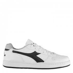 Image of Diadora Lifestyle Playground Trainers Mens - Whte/Blck C0351