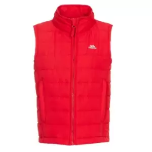 Image of Trespass Childrens/Kids Jadda Gilet (3-4 Years) (Red)