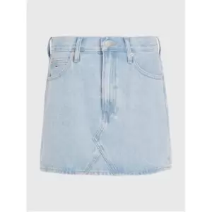 Image of Tommy Jeans Izzie Mini Denim Skirt BG4015 - Blue