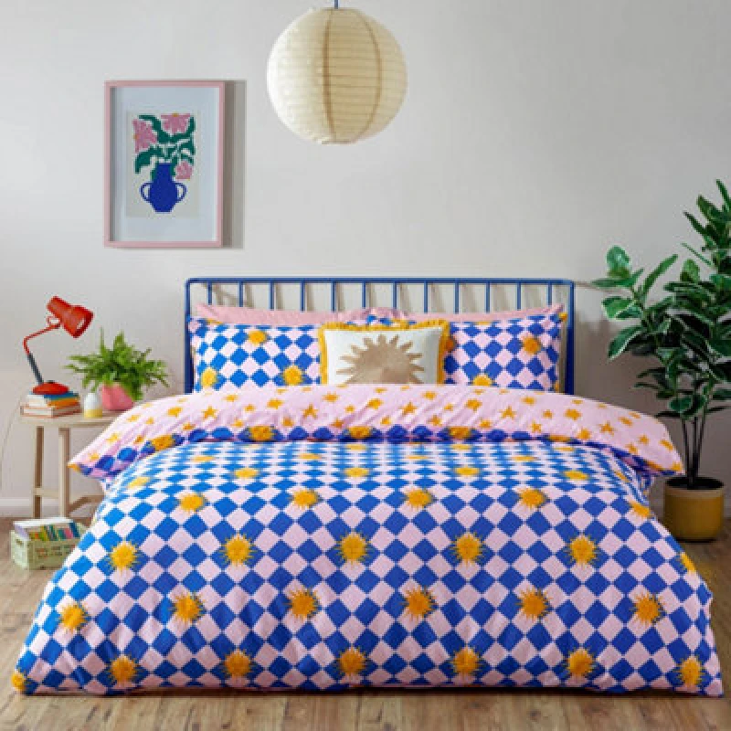 Image of Furn Furn Antares Printed Duvet Cover Set Size: Single Multi Single Unisex 5025532851536