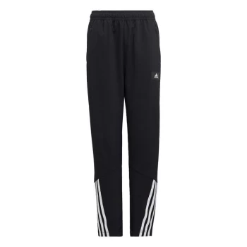 Image of adidas ARKD3 Warm Woven 3-Stripes Tapered Joggers Kids - Black / White