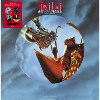 Image of Meat Loaf - Bat Out Of Hell II: Back Into Hell Picture Disc Vinyl