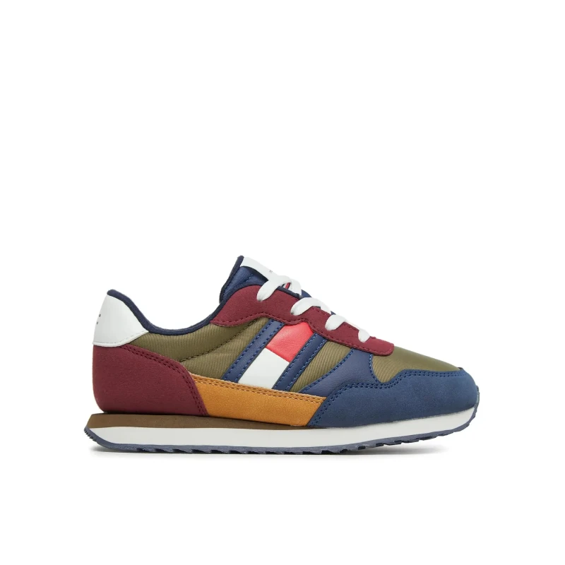 Image of Tommy Hilfiger Trainers Flag Low Cut Lace-Up femme Tommy Hilfiger Flag Multicolore Female 36