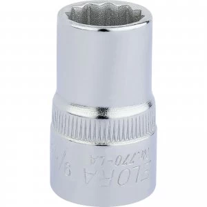 Image of Elora 1/2" Drive Bi Hexagon Socket Imperial 1/2" 9/16"
