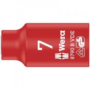 Image of Wera 8790 B VDE 05004951001 Hex head VDE bits 7mm 3/8 (10 mm)