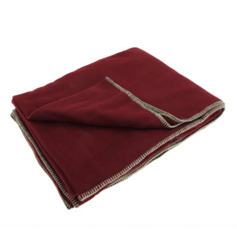 Image of Result Plain Warm Outdoor Fleece Blanket (330gsm) Scarlet