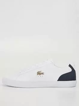 Image of Lacoste Lerond Pro 123 3 Cma Trainer, White/Navy, Size 9, Men
