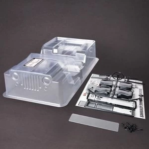 Image of Gmade Sawback Clear Body Shell Set