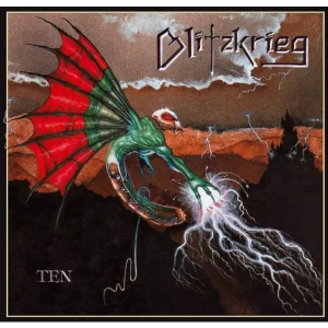 Image of Blitzkrieg - Ten (Gold Vinyl) Vinyl
