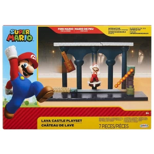 Image of Nintendo Lava Castle (Super Mario) Playset