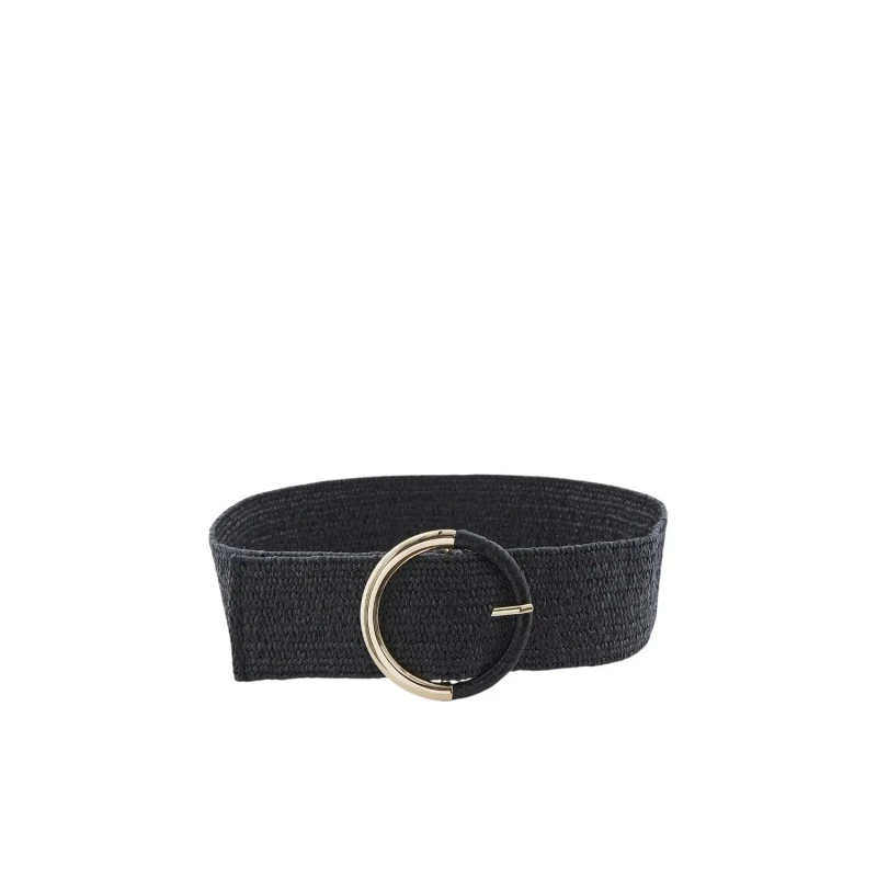 Image of Pieces Womens belt Pieces Sidsel Noir Female 70 cm