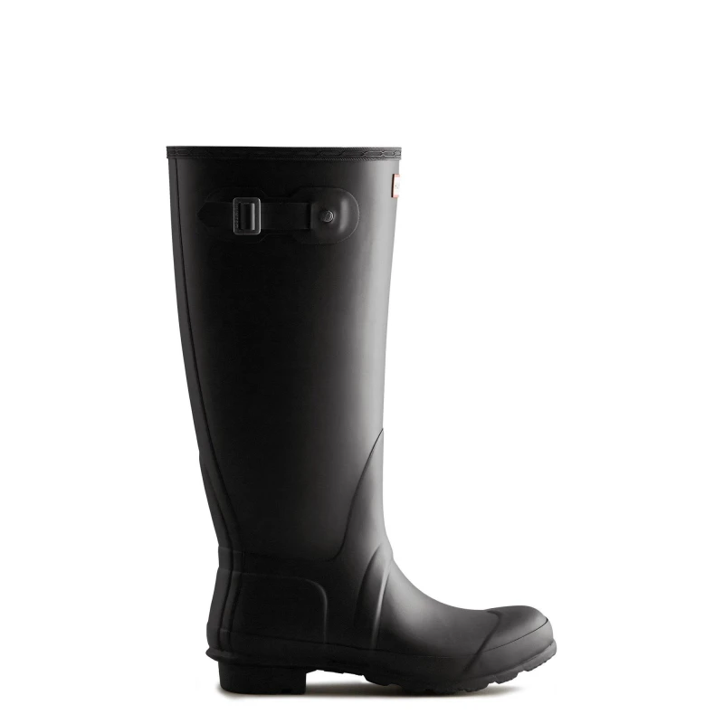 Image of Hunter Original Tall Wide Boot - Black 6