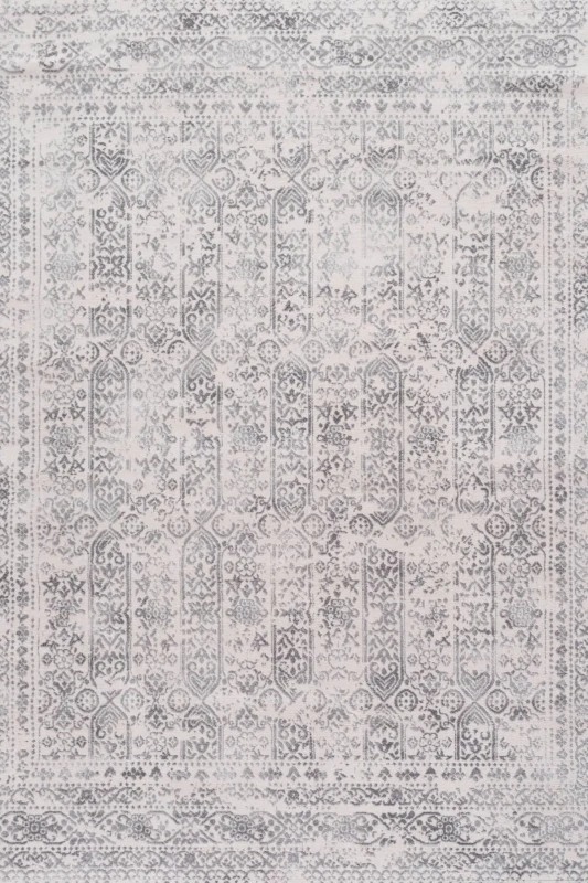 Image of THE RUGS Montana Vintage Design Living Room Area Rug 3716 in Cream Size: 200cm x 290cm Cream Unisex 200cm x 290 cm