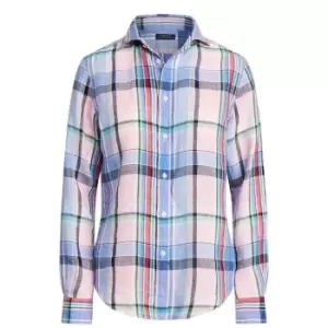 Image of Polo Ralph Lauren Polo Ralph Lauren Georgia Check Shirt Womens - Multi
