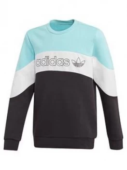 Image of Adidas Originals Bx 2.0 Crew Top - Blue