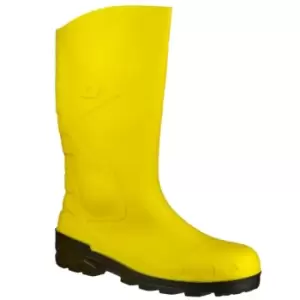 Image of Devon Full Safety Wellington Yellow/Black Size 9