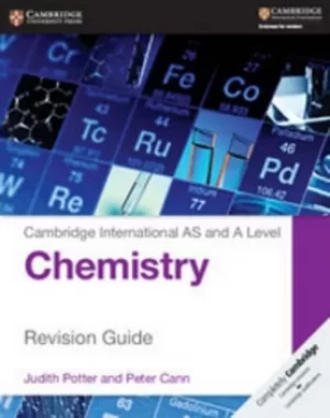 Image of Cambridge international AS and A level chemistry Revision guide by Judith Potter