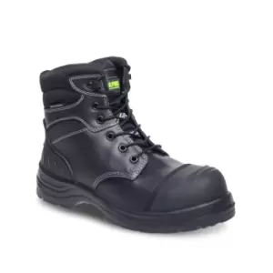 Image of Hercules Black Non-metallic Waterproof Safety Boot - Size 7