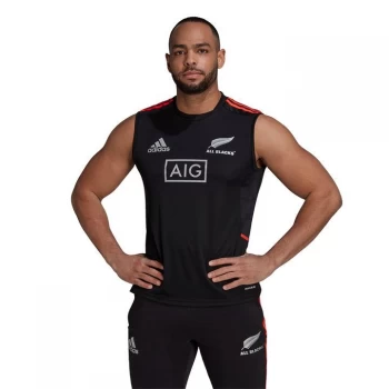 Image of adidas New Zealand All Blacks Singlet Mens - Black