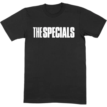 Image of The Specials - Solid Logo Unisex Medium T-Shirt - Black