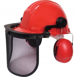 Image of Vitrex Forestry Safety Helmet