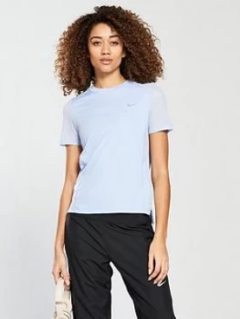 Image of Nike Running Miler Top Blue