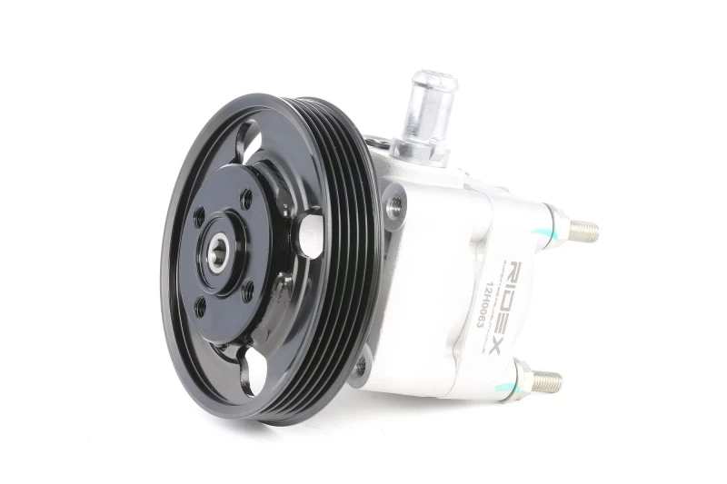 Image of RIDEX 12H0063 Power Steering Pump Belt Pulley Ø: 114mm, Number of ribs: 5 Hydraulic Pump,steering system (12)