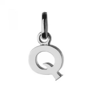 Image of Ladies Links Of London Sterling Silver Keepsakes Alphabet Q Charm