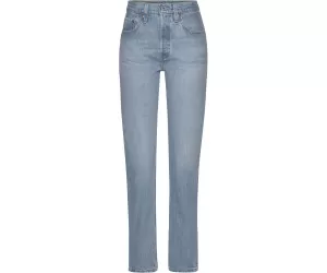 Image of Levis 501&reg; High Rise Straight Leg Jean - Dark Blue Size 30, Inside Leg 30, Women