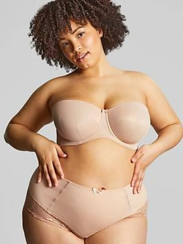 Image of Sculptresse Sculptresse Dana Strapless Bra Linen Female 40DD AD25418
