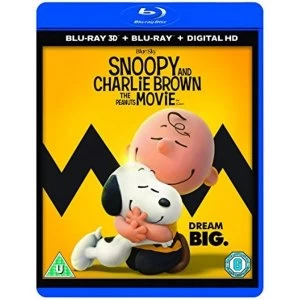 Image of Snoopy And Charlie Brown The Peanuts Movie 3D Bluray