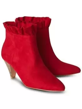 Image of Joe Browns All The Sass Bootees -red, Red, Size 4, Women