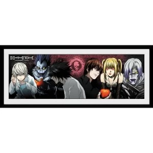 Image of Death Note Characters Framed Collector Print