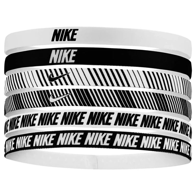 Image of Headband Nike Printed (x6) Blanc Unisex TU