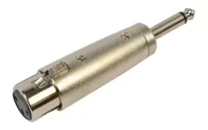 Image of XLR Female to Mono Audio Jack Adapter
