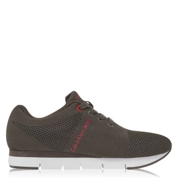 Image of Calvin Klein Jeans Jado Mesh Trainers - Cargo