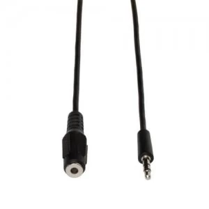 Image of Tripp Lite 3.5mm Mini Stereo Audio Extension Cable For Speakers And