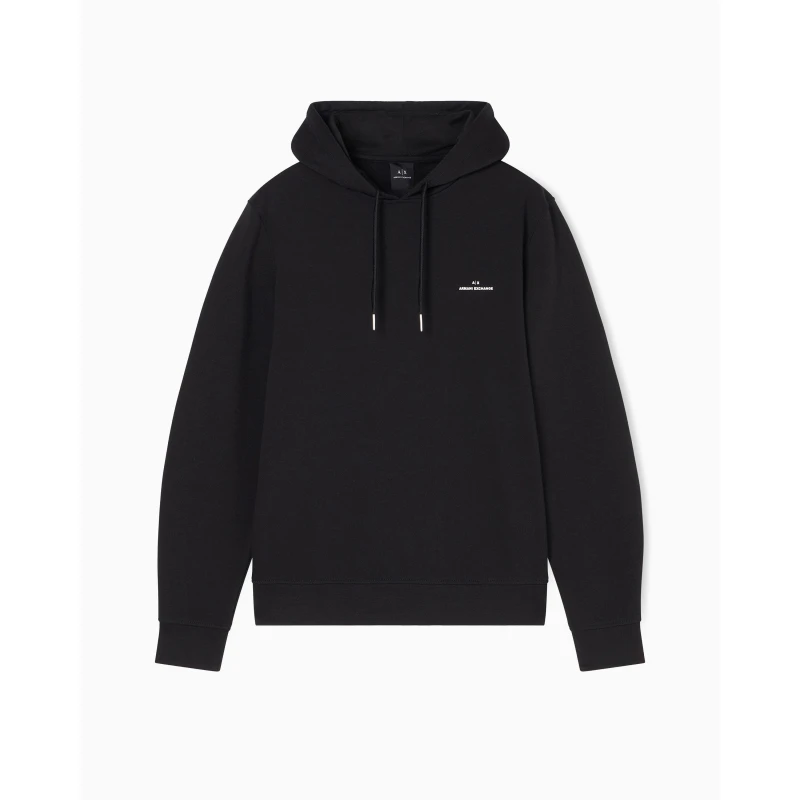 Image of Armani Exchange Mens Hoodie Black UC001 male S