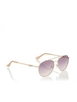 Image of Dune London Geneva Sunglasses - Rose Gold