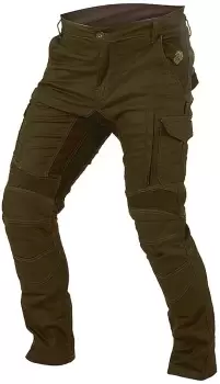 Image of Trilobite Acid Scrambler Motorcycle Jeans, green-brown, Size 44, green-brown, Size 44